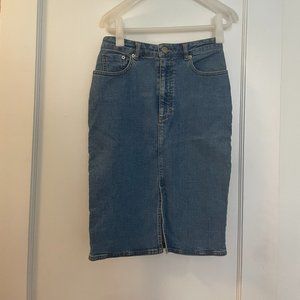 Asos denim pencil skirt - Size 6